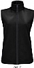 Chaleco Softshell Race Mujer BW Sols - Color Negro